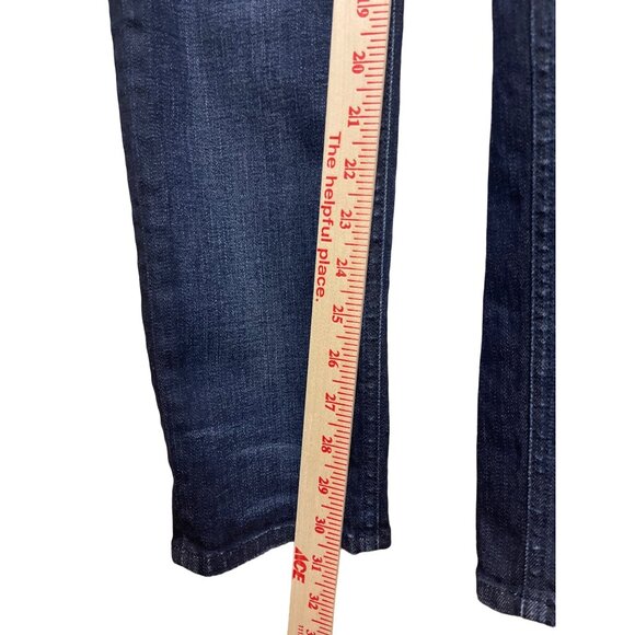 Rag & Bone Intermix Women's Jeans Skinny Indigo Blue Denim Dark Wash Size 30 - Picture 8 of 11